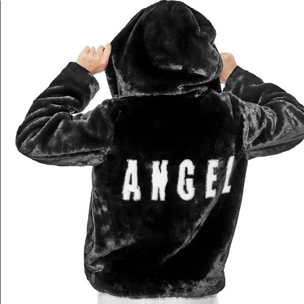 Guess Faux Fur Hooded Jacket